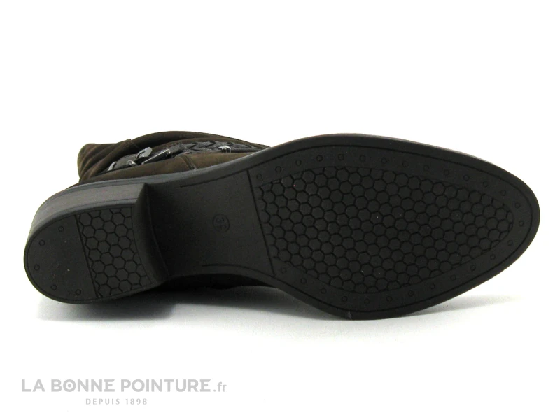 Marco Tozzi 2-25316-29 Cafe Comb - Bottine Femme Marron - Image 7