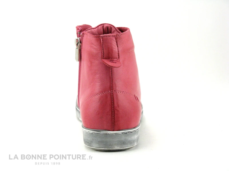 Andrea Conti 0341500-084 Koralle - Basket Montante Cuir Rose - Image 4