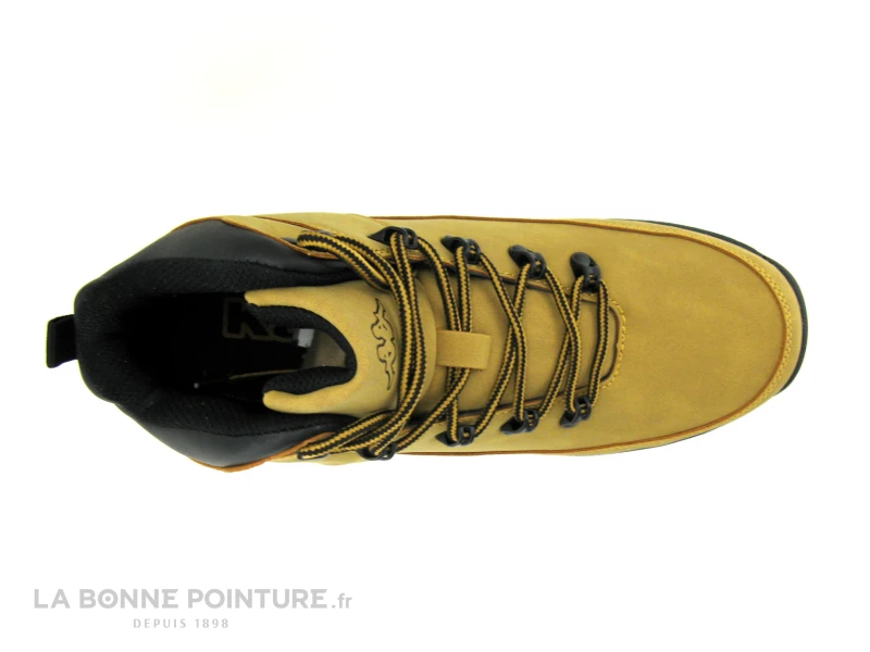 Kappa ASTOS Lace Yellow Tan Black - Bottillon Garcon - Image 6