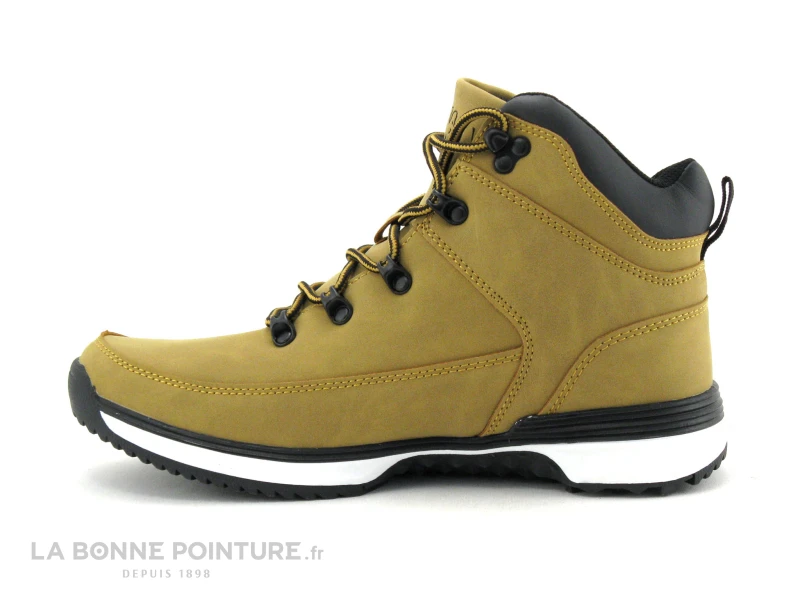 Kappa ASTOS Lace Yellow Tan Black - Bottillon Garcon - Image 3
