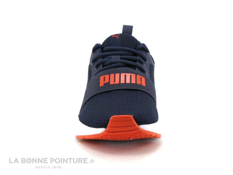 Puma WIRED RUN Bleu Marine - Basket Sport JR - Image 2