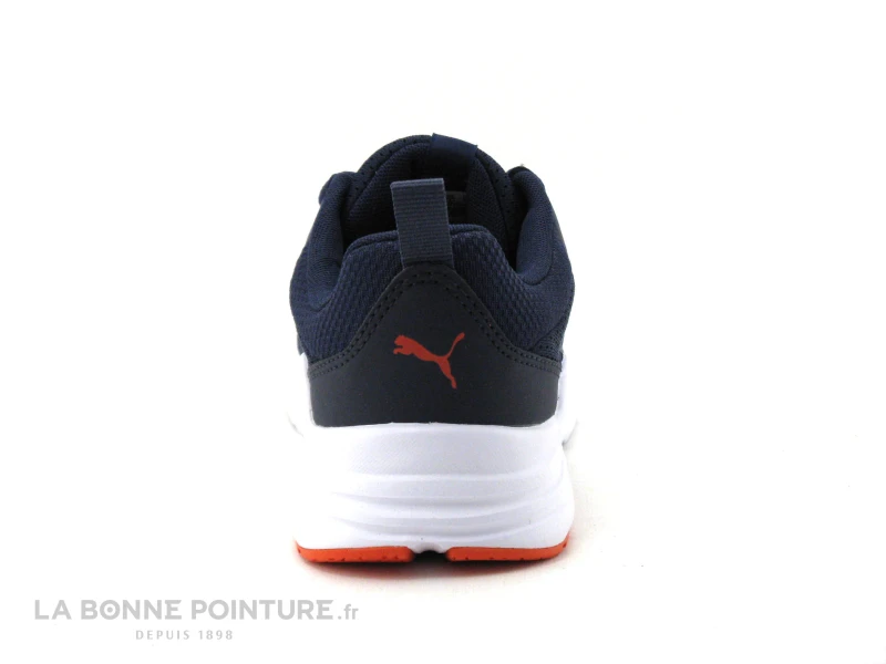 Puma WIRED RUN Bleu Marine - Basket Sport JR - Image 4