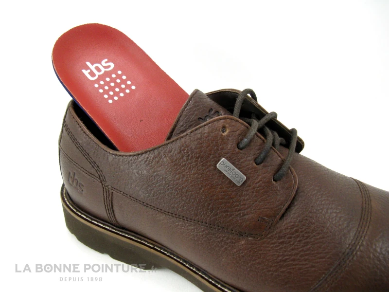 TBS PONWELL B8245 - Chaussure Derbi Homme Marron Fonce - Image 6