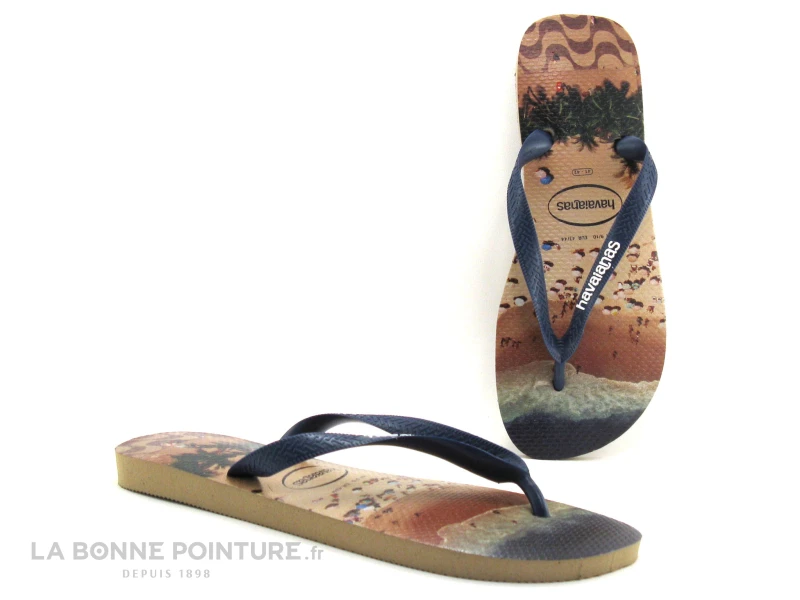 Havaianas HYPE Rose Gold - Tong Homme - Plage Palmiers