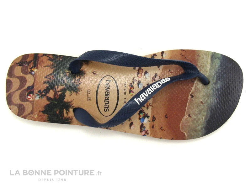 Havaianas HYPE Rose Gold - Tong Homme - Plage Palmiers - Image 2