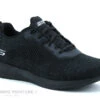 Skechers 32502 Bobs Squad Total Glam - Basket Noire Femme