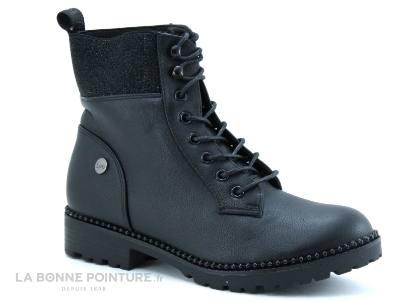 LPB Les Petites Bombes - AMBELLINE Noir Mat - Bottine Femme - Image 5