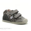 Biomecanics 211125A Gris Etoiles - 2 Velcros - Boots BEBE Fille