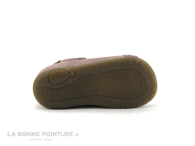 Bopy ZECOCO - Chaussure BEBE Fille Cuir Rose - Image 7