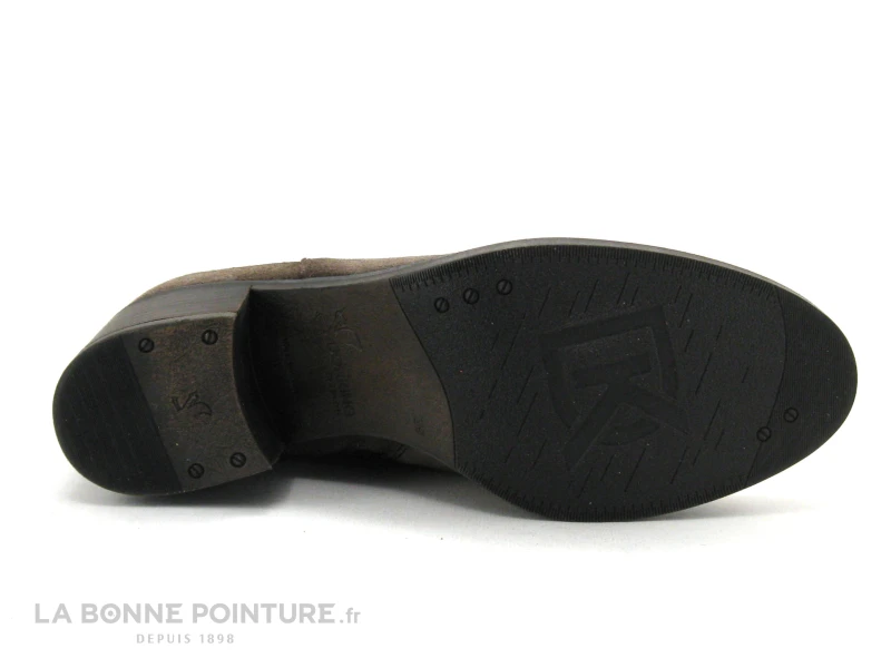 Dorking ROX D8326 Calf - Fango - Bottine Western Femme Marron Taupe - Image 7