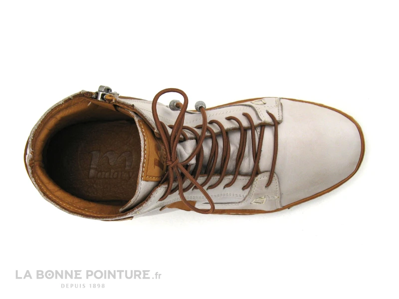 Madory NUMA Glace - Boots Femme - Beige Gris - Marron - Image 6