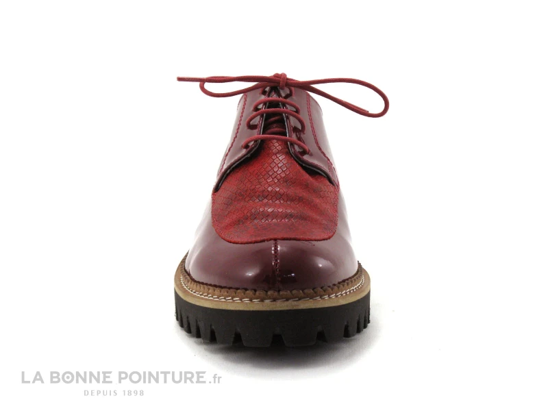 Folies COLA Rouge Bordeaux - Chaussure Basse Femme - Image 2