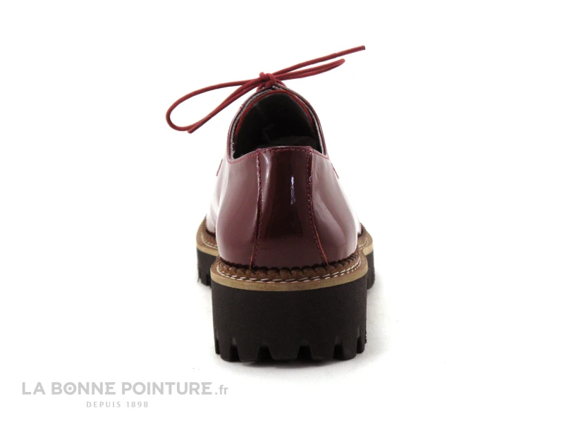 Folies COLA Rouge Bordeaux - Chaussure Basse Femme - Image 4