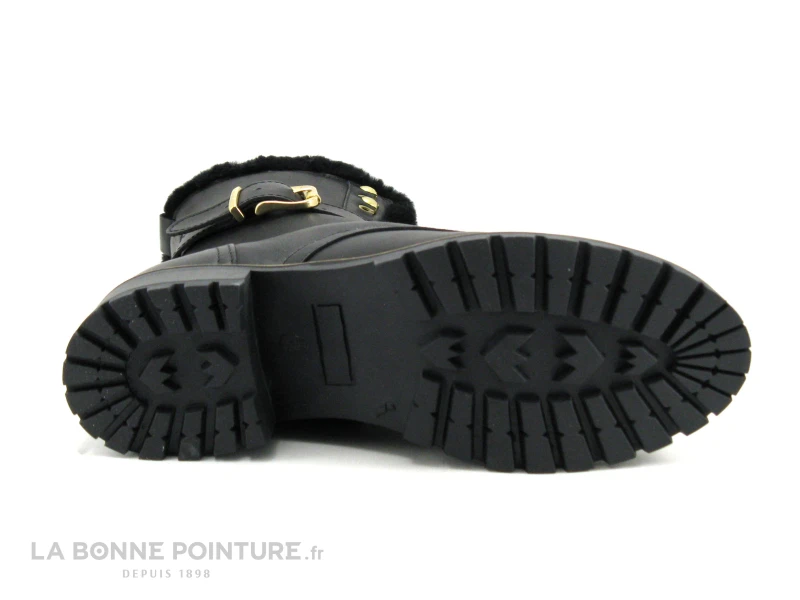 Hooper ALICE Noir - Bottine A Lacet Femme Cuir Noir - Image 7