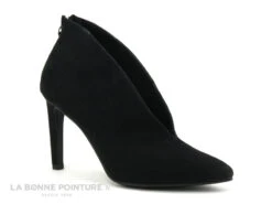 Marco Tozzi 2-25019-25 Black - Escarpin Montant Talon Haut - Zip