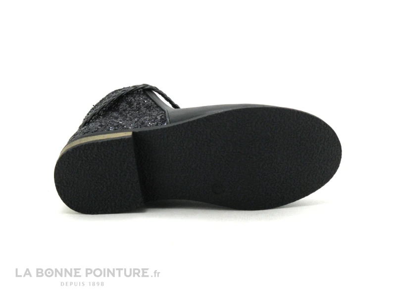 Wipop JELLE Noir - Boots Fille A Zip - Image 4