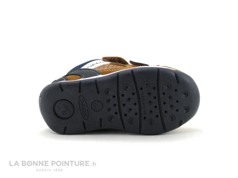 Geox Each B160BB - Chaussure Montante Marron Bleu Marine - Image 7