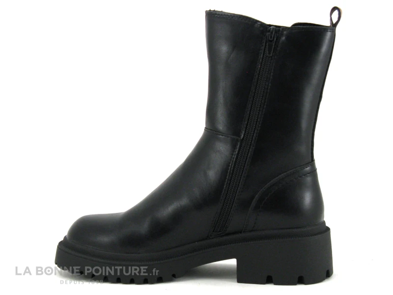 The Divine Factory QL4717 Noir - Bottine Noire - Ruban Camel - Image 3