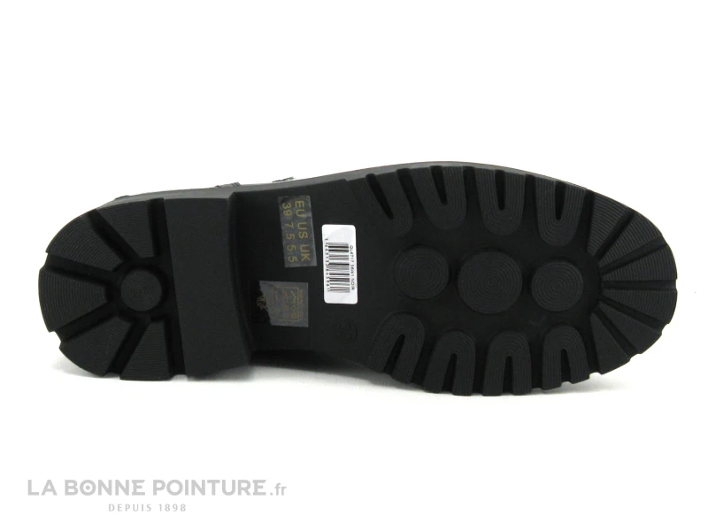 The Divine Factory QL4717 Noir - Bottine Noire - Ruban Camel - Image 7