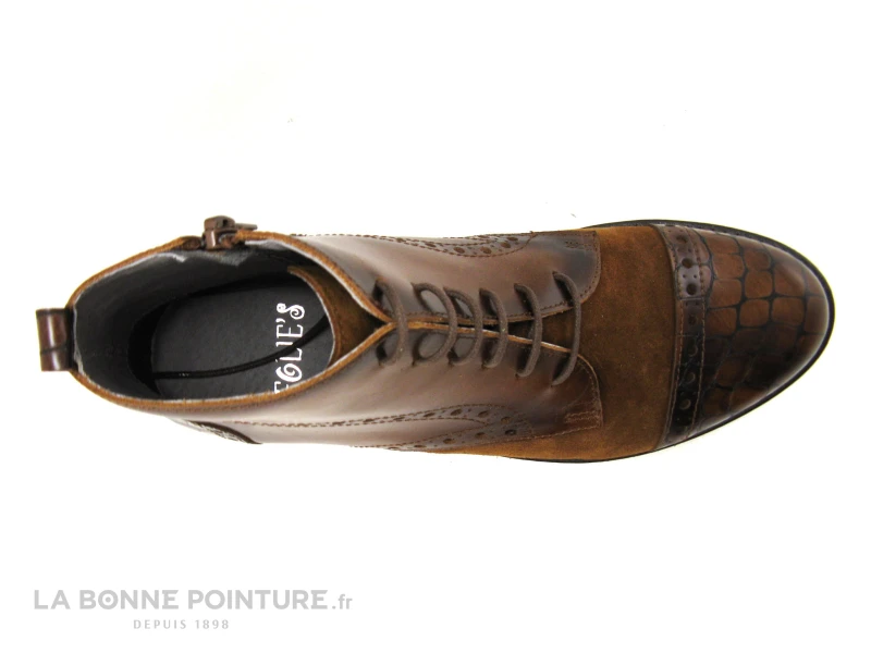 Folies NYX Cuero - Pointe Croco - Chaussure Montante Femme - Image 6