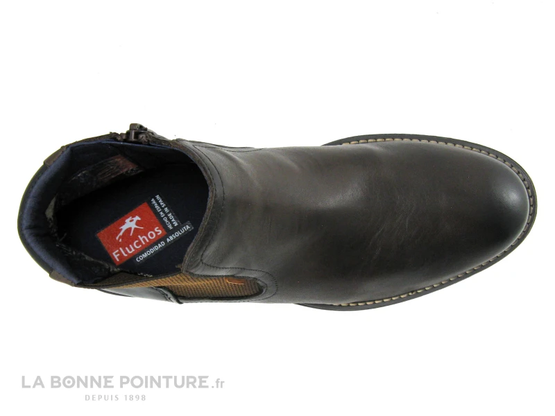 Fluchos F1343 Habana Cafe - Boots Homme Marron - Image 6