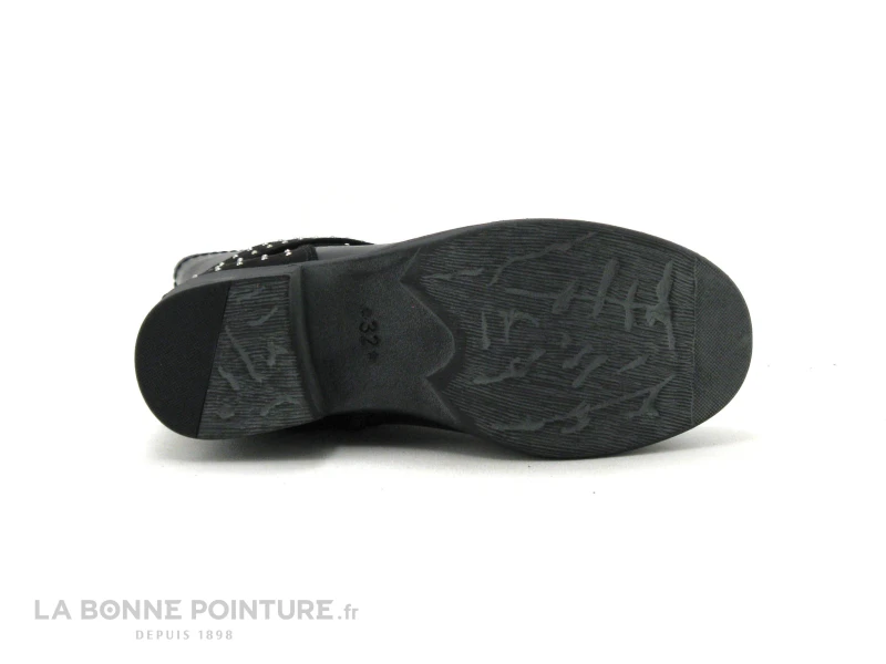 Wipop Dairy Noir-boots Fille Zippees - Image 7