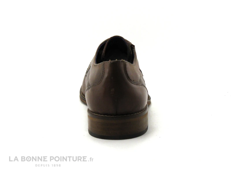 Point D Orgues PORI Marron - Chaussure Habillee Homme - Image 4