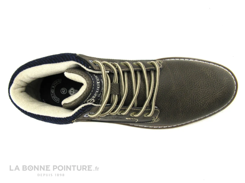 Streeter HOLOU Marron Fonce - Haut Marine - Boots Homme - Image 6