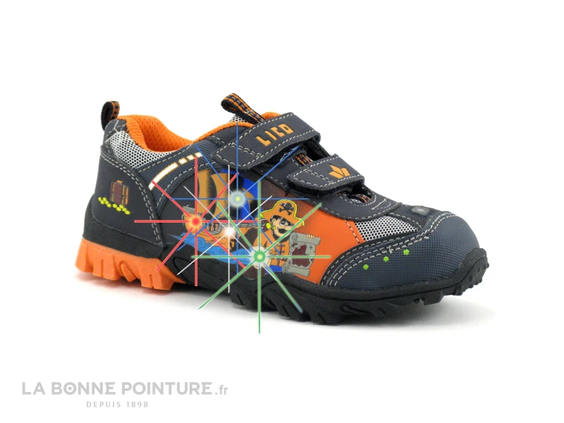 Lico 300217 Pirate Blinky - Marine Orange - Basket Leds Enfant