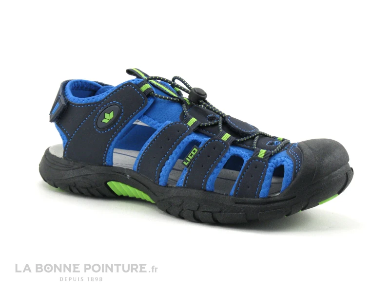 Lico 470111 NIMBO Bleu Lemon - Sandale Sport GARCON - Image 5