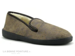 Lollans 001H01 SERPIE - Charentaise Marron Homme Fourree