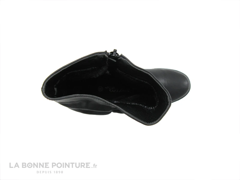 Wipop DELONA Noir - Froncee - Botte Fille - Image 6
