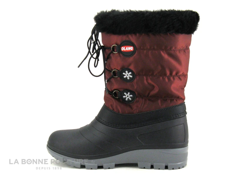 Olang PATTY Bordeaux - Botte Neige Femme - Image 3