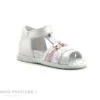 Bopy RIMELA Perle - Nu-pieds BEBE Fille - Bride Velcro