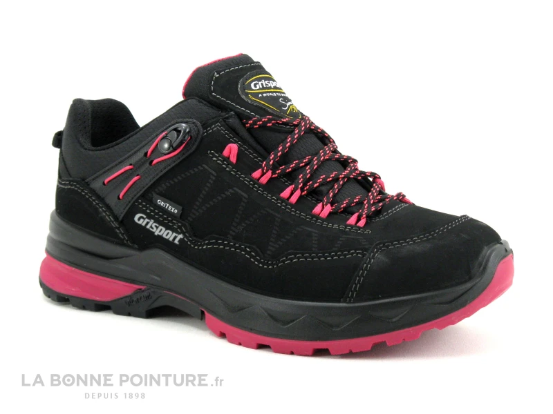 Grisport 14901N13G Noir Rose - Basket Rando Et Trekking Femme