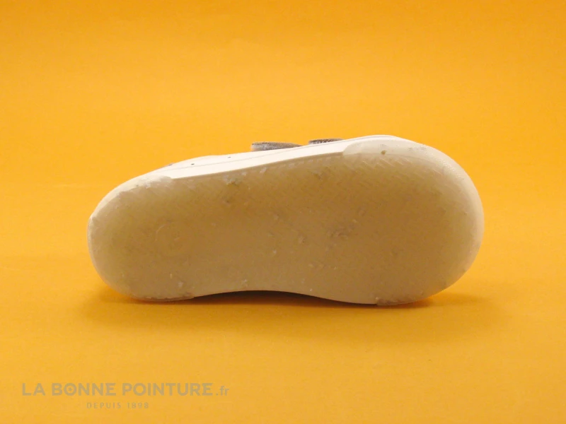 Bopy RETAIL Blanc Or - Basket BEBE Fille Avec Velcro - Image 7