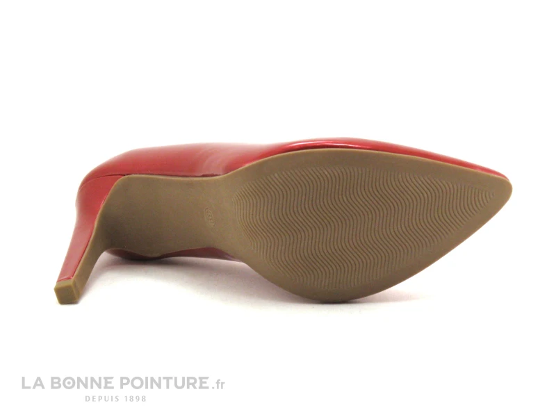 Marco Tozzi 2-22415-20 Chili Metal - Rouge Verni Talon Escarpin - Image 7