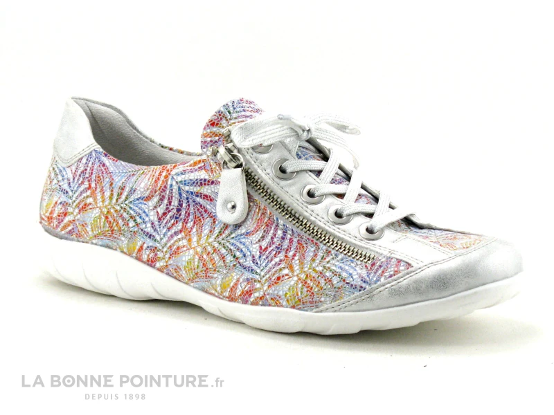 Remonte R3435-93 Ice-weiss Multi - Chaussure Basse Femme Multicolore