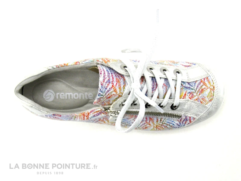 Remonte R3435-93 Ice-weiss Multi - Chaussure Basse Femme Multicolore - Image 6