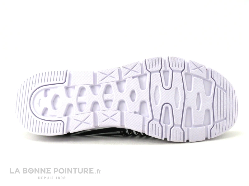 Morans KAKOSI Noir - Perles Argent - Elastique - Basket Slip On Femme - Image 4