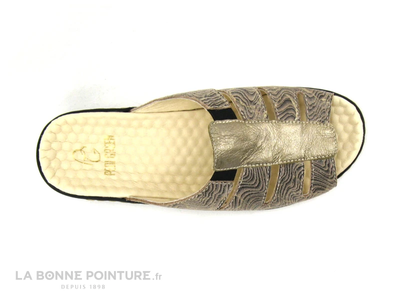 Pedi Girl DOMI Taupe Fumo - Mule Confortable Femme - Image 4