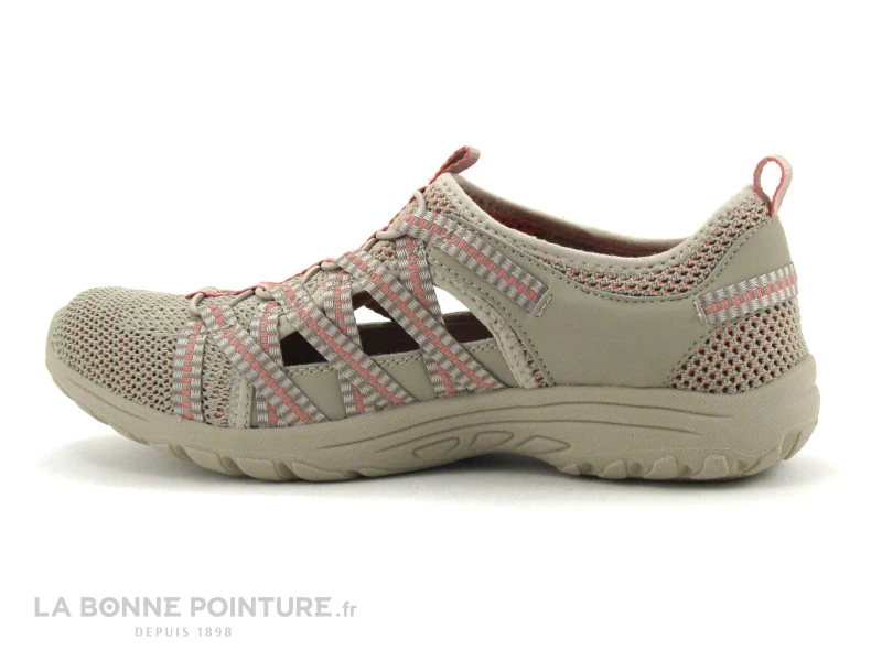 Skechers Reggae Fest 2-0 Happy Getaway Beige Rose - Chaussure Aeree F - Image 3