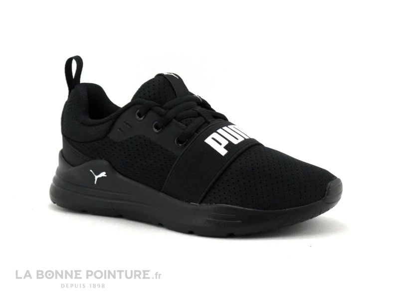 Puma WIRED RUN PS - Basket Noire Enfant