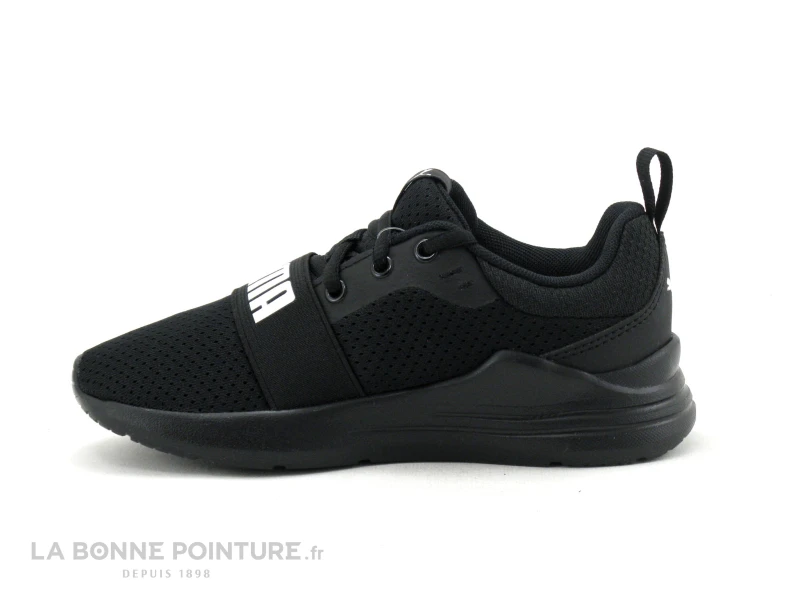 Puma WIRED RUN PS - Basket Noire Enfant - Image 3