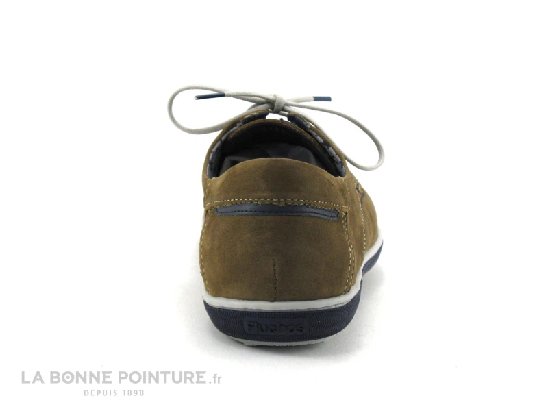 Fluchos 9706 Pegaso Vison - Chaussure Derby Homme Marron - Image 4