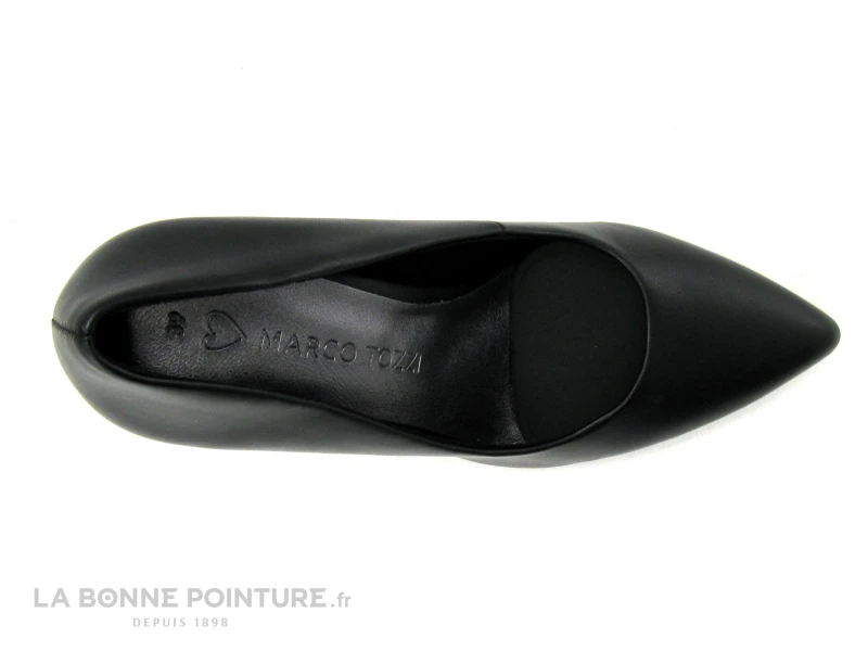 Marco Tozzi 2-22415-20 Black - Escarpin Noir A Talon Haut - Image 6