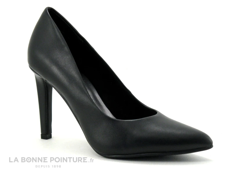 Marco Tozzi 2-22415-20 Black - Escarpin Noir A Talon Haut