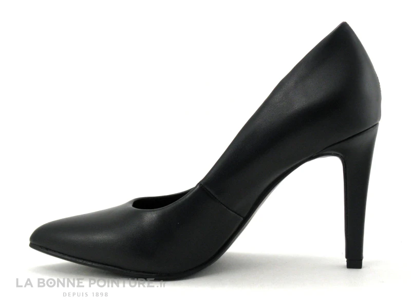 Marco Tozzi 2-22415-20 Black - Escarpin Noir A Talon Haut - Image 3