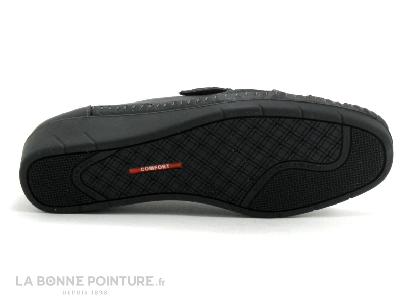 3 Points De Suspension KIAPUR 18382 Noir - Chaussure Velcro - Image 7