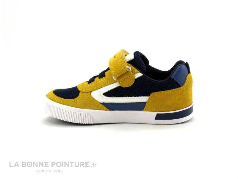 Geox B35A7B Kilwi Garcon - Ocre - Navy - Basket Bebe - Image 3